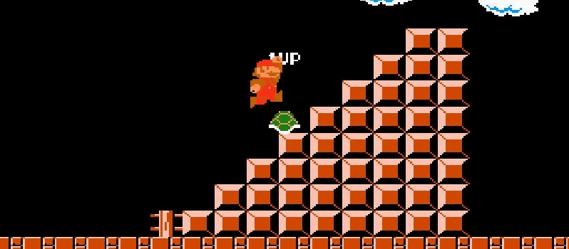 Unforgettable Mario moments: "Run into the first Goomba" "Can't catch up to the 1-Up mushroom" etc. 1